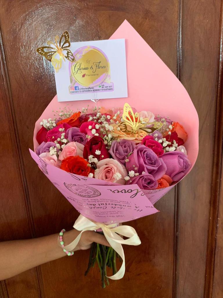 Variedad de rosas