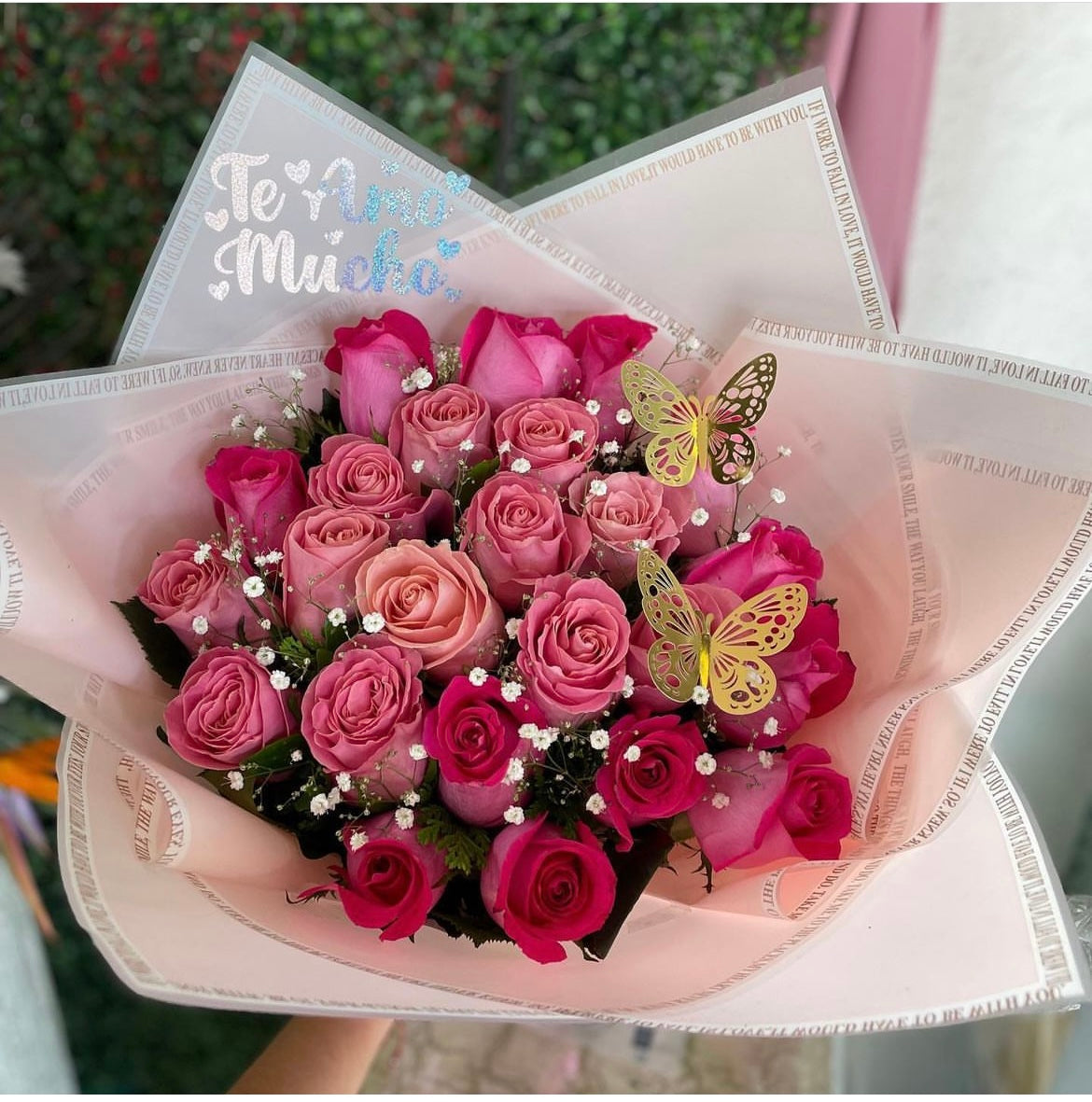 Bouquet de rosas