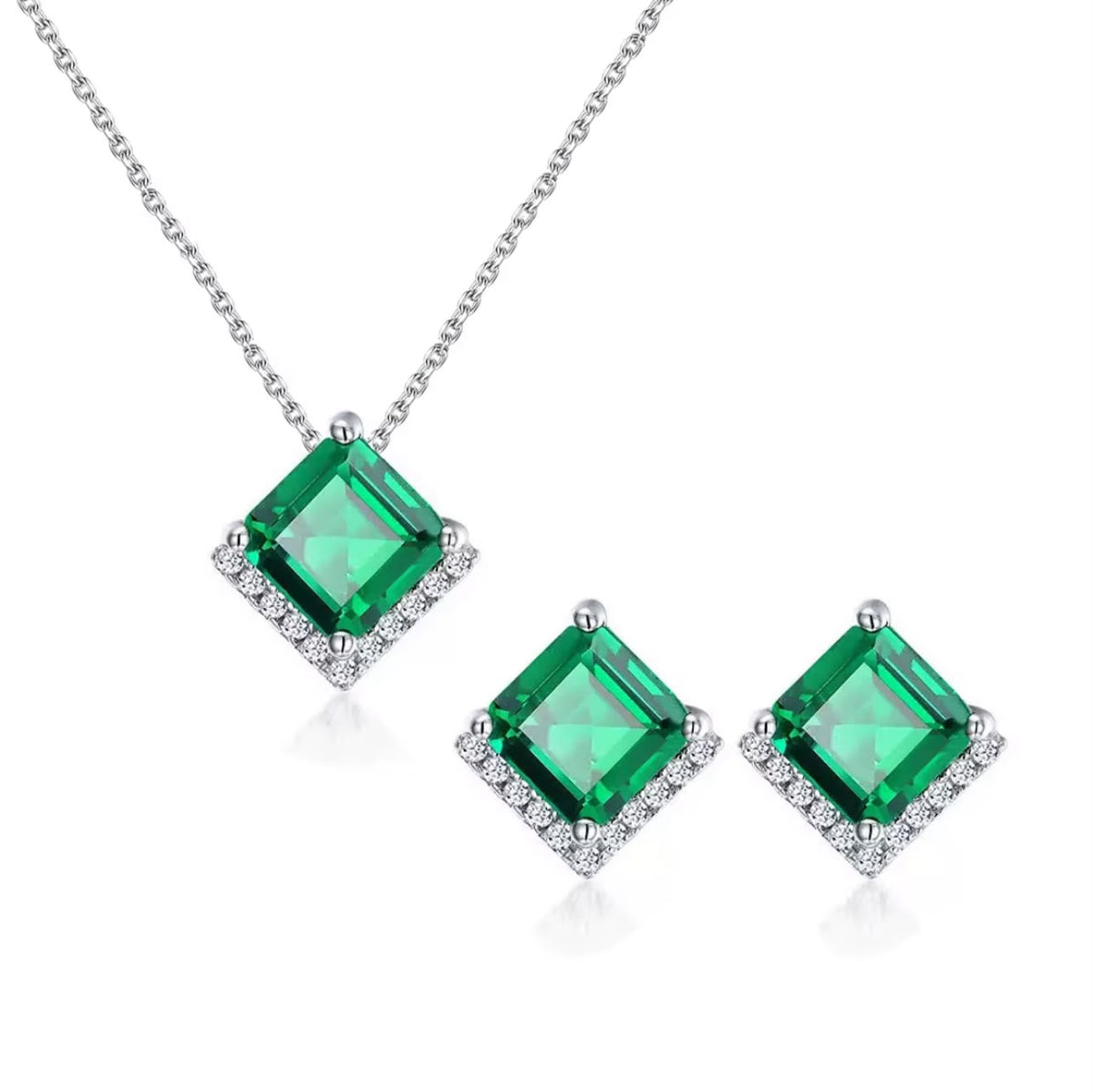 Set Verde Esmeralda