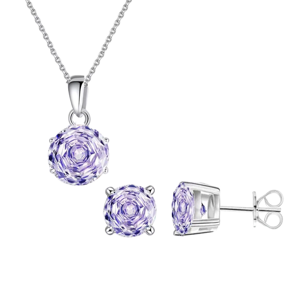 Set rosa lila