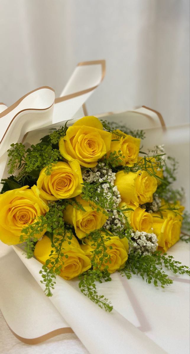 X20 Rosas amarillas