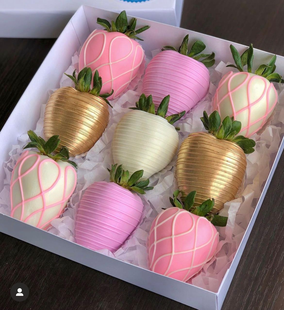 Caja x9 Fresas grandes