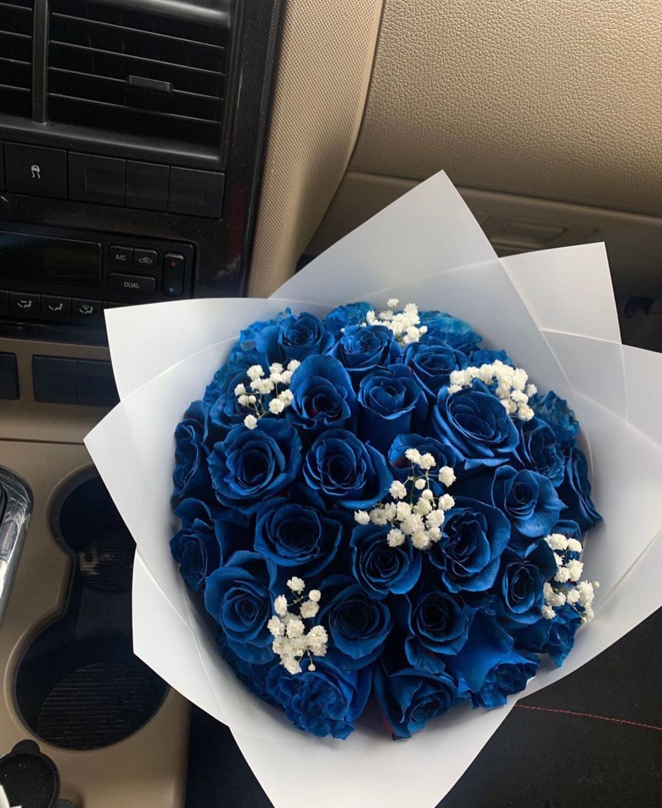 Blue love x40 rosas