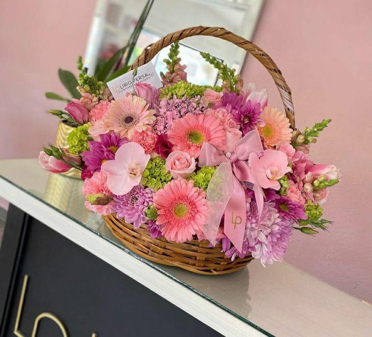 Canasta de flores