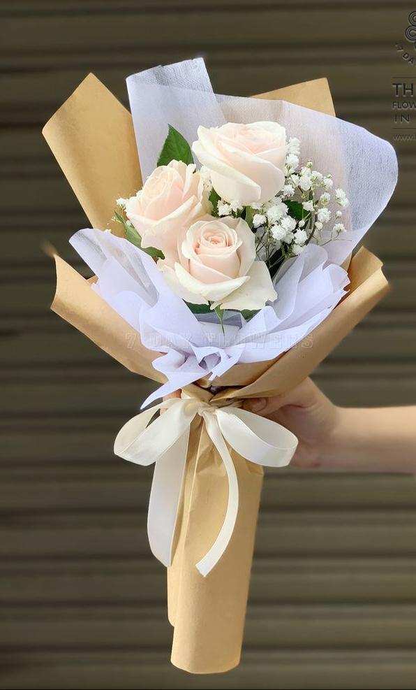 Bouquet x3 Blancas