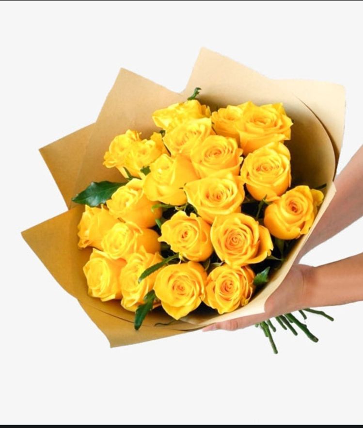 x30 rosas amarillas