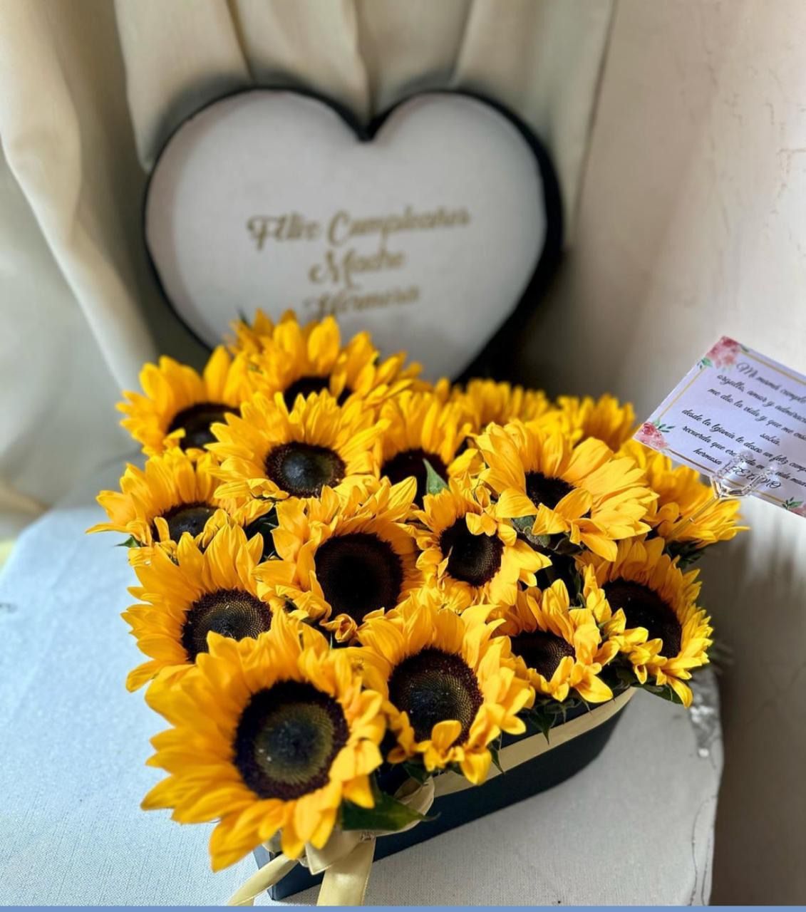 Sunflowers Heart