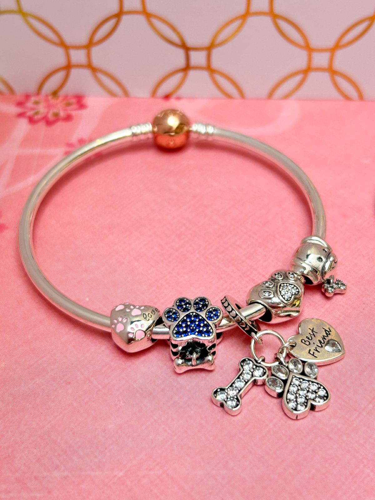 Pulsera + 5 Dijes
