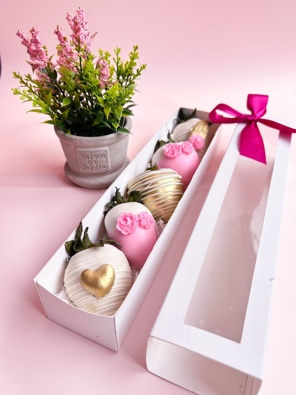 Caja fresas x5