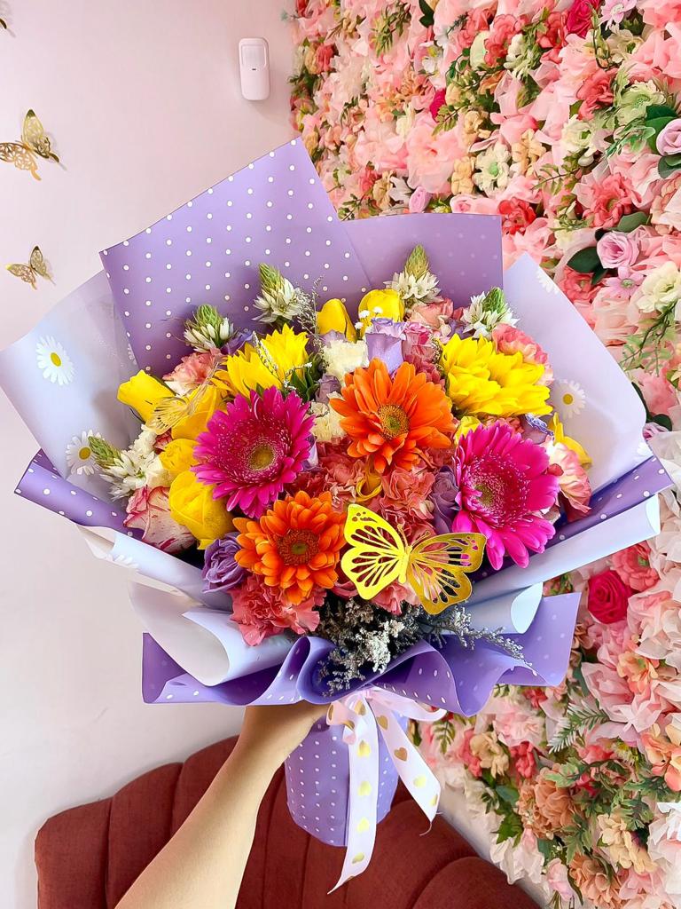 Bouquet tropical