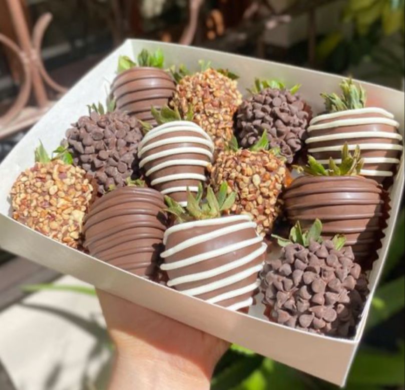 Caja x12 fresas yummy