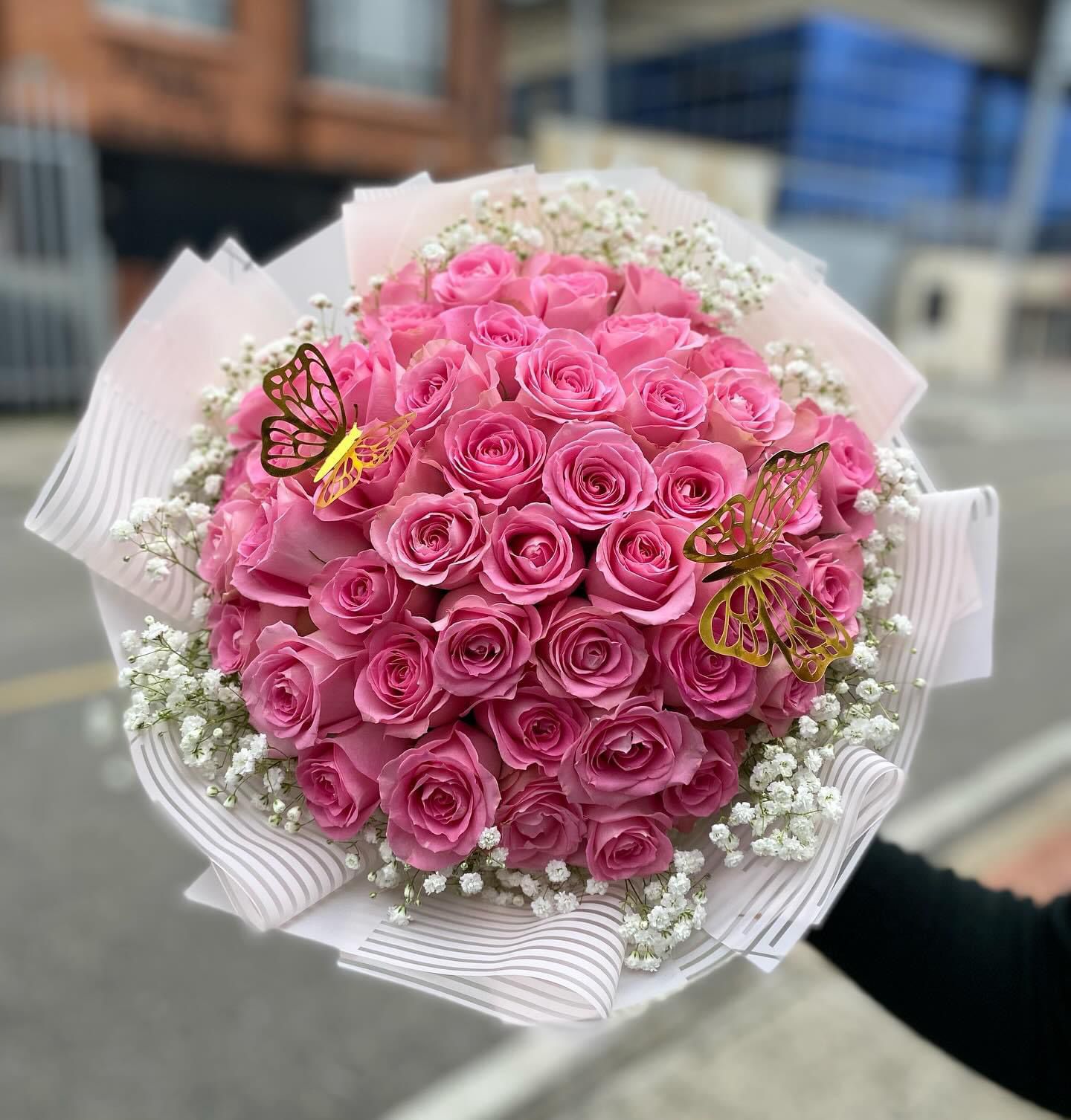 Buchón x 50 rosas