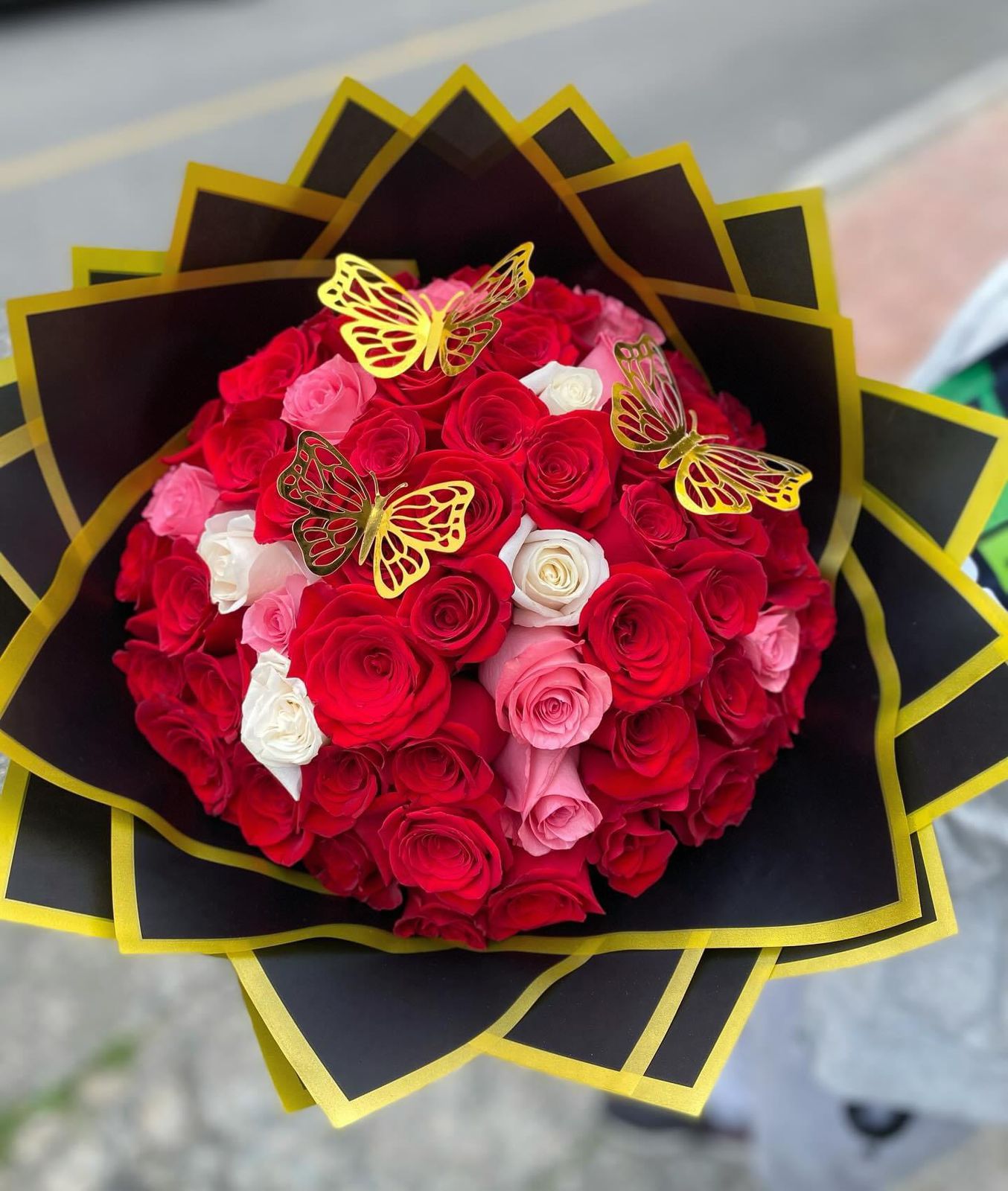 Buchón x 70 rosas