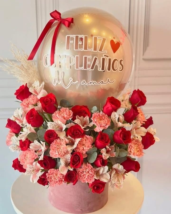 Ramo de base con globo