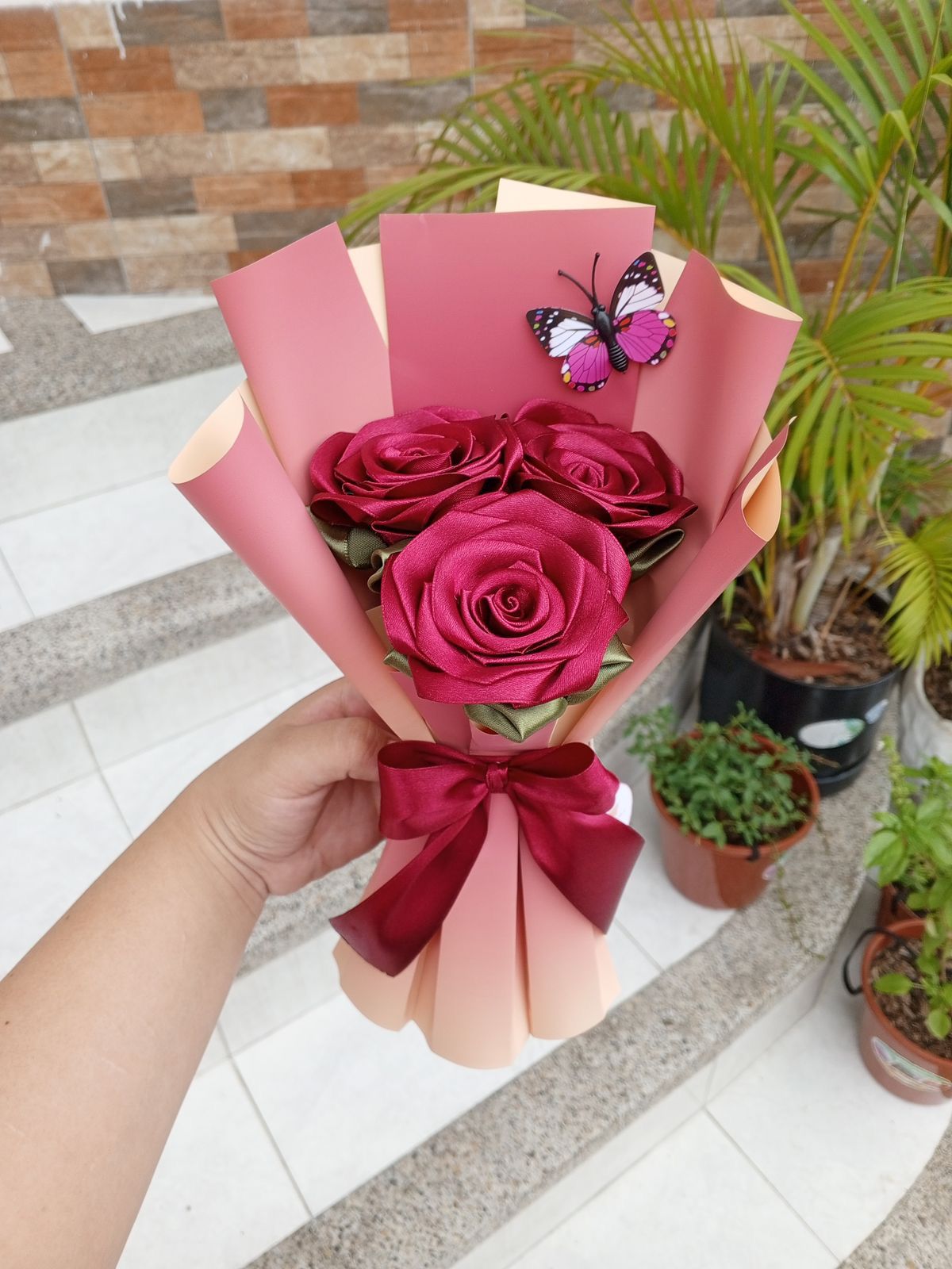 Bouquet x3 rosas eternas