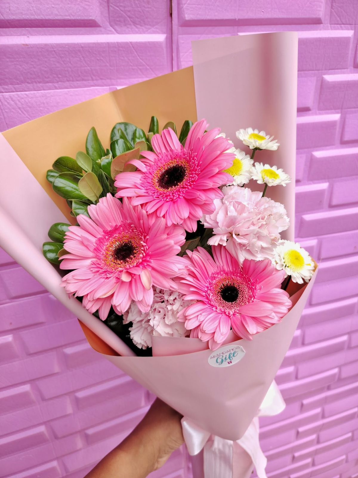 Bouquet x3 gerberas
