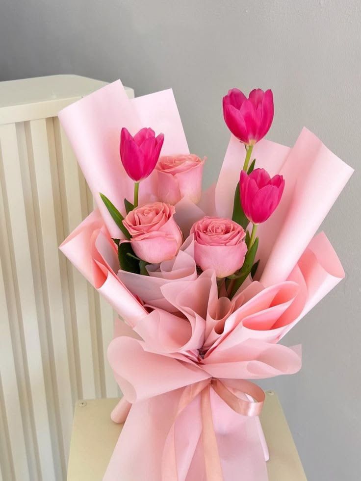 Rosas y tulipanes x3
