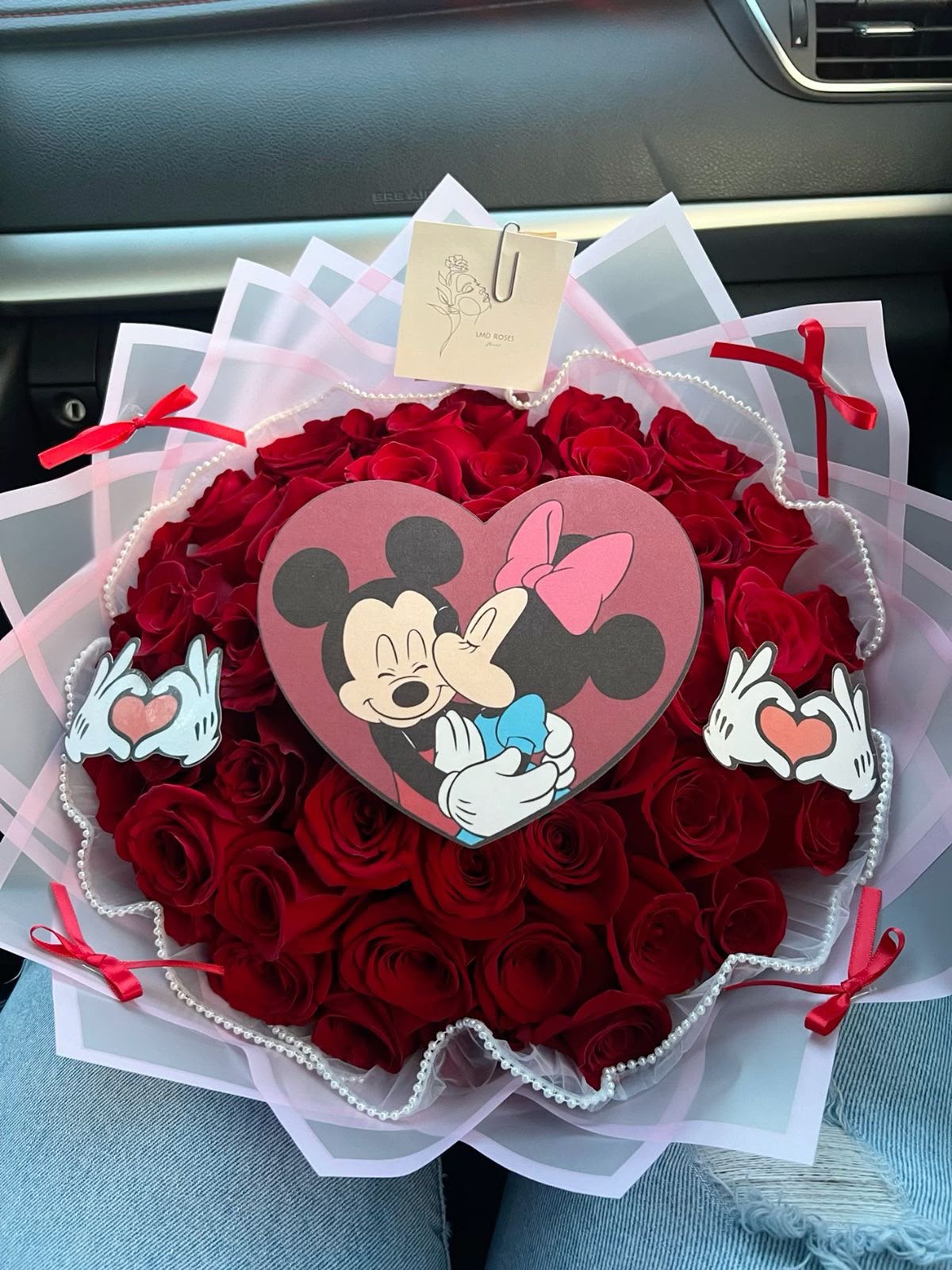 Bouquet Amor Mickey x50 rosas